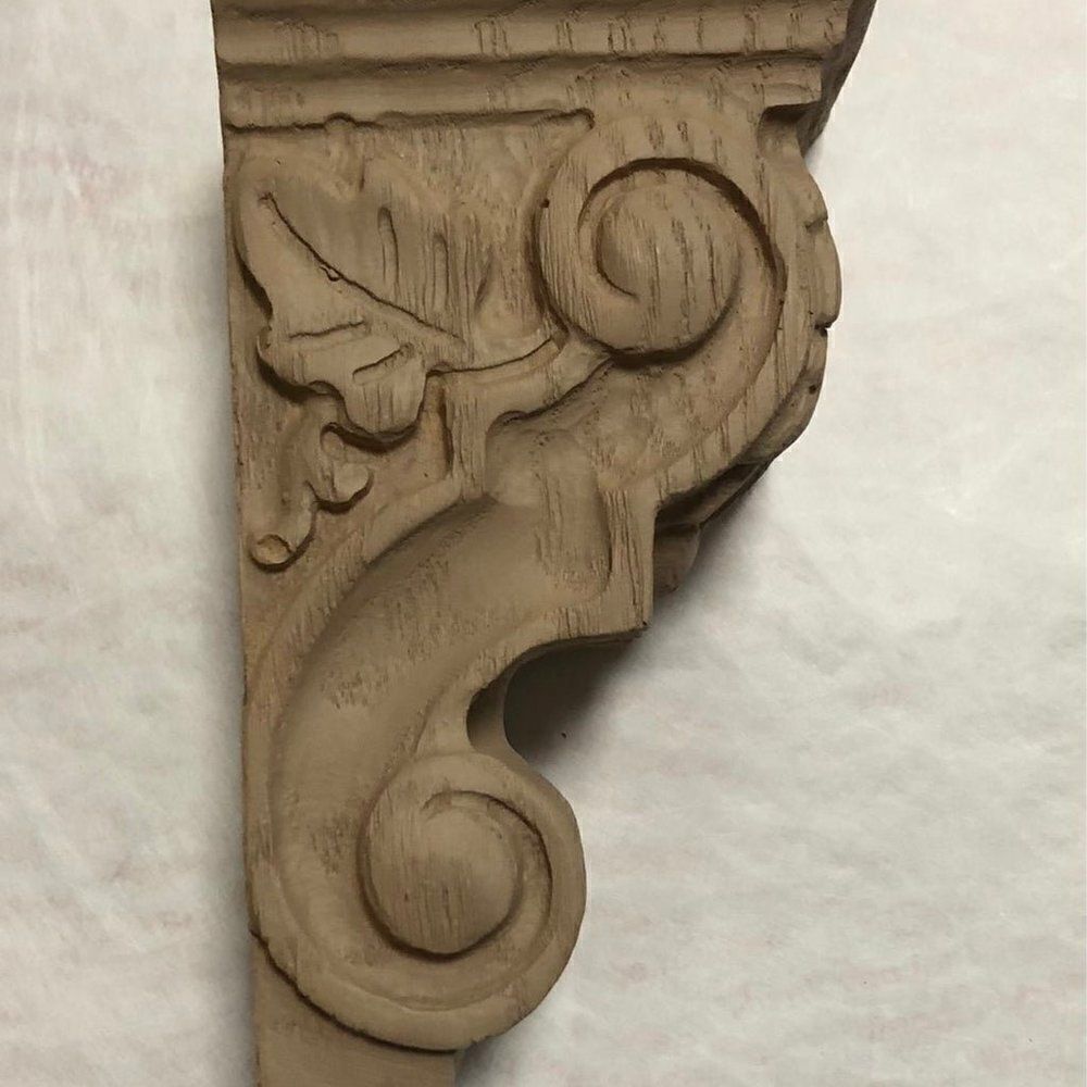 Victorian Carved Bracket Urethane By Fypon